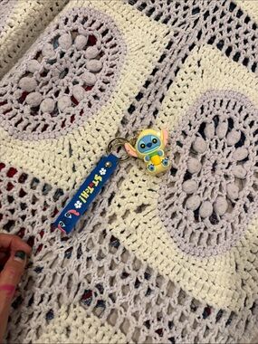 Keychain Charm with Blue Strap - Kids Toy Accessory